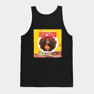 POSTER TOUR - SOUL TRAIN THE SOUTH LONDON 23 Tank Top